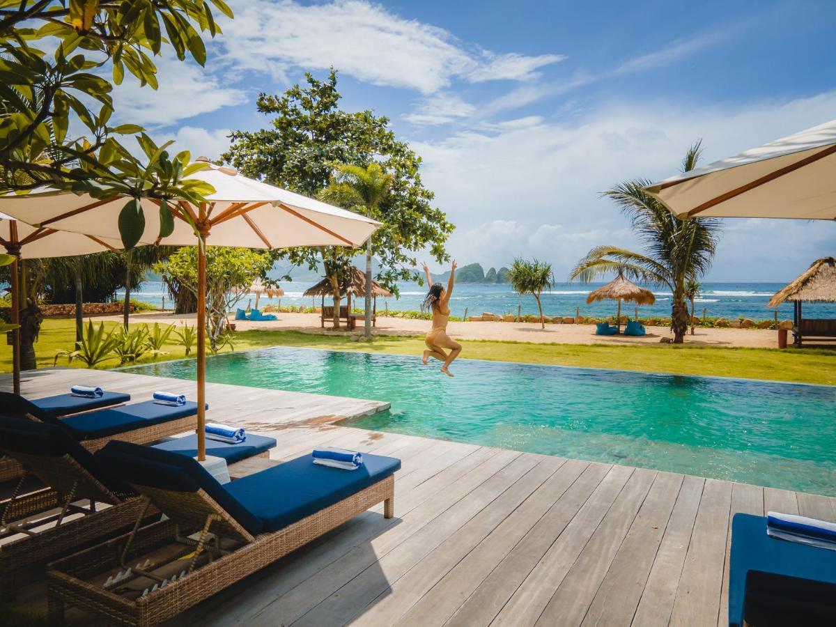 Segara Lombok Beach Resort Selong Belanak Exterior foto